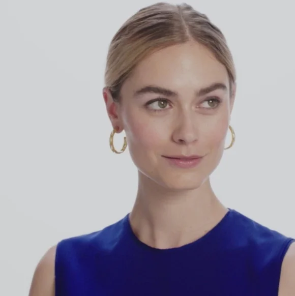 Julie Vos Antonia Hoop Earring - Picture 3 of 5